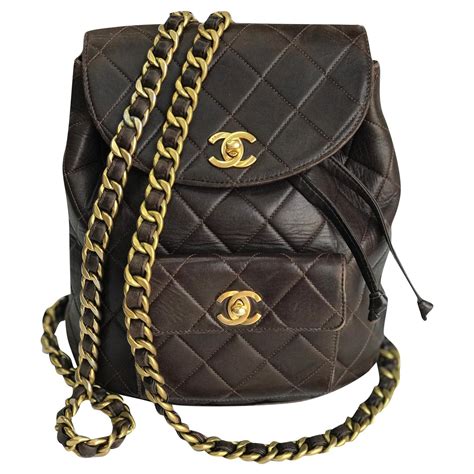 chanel backpack with zipper|Chanel backpack for men.